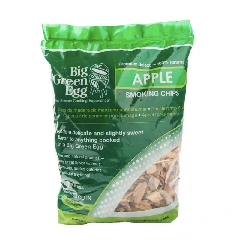 Big Green Egg, APPLE WOOD CHIPS HOUTSNIPPERS